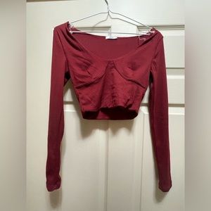 Ardene long sleeve crop xs